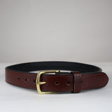 Stitched Brown Money Belt - SALE ITEM - Multiple Sizes
