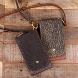 Elephant Treebark Phone Purse-Yoder Leather Company