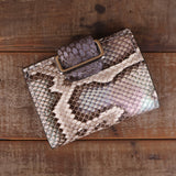 Python Hand Painted Opal Women's Wallet