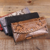 Python Caramel Clutch