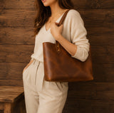 Women's Brown Tote Bag