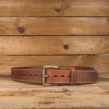 The Double Montana Steel Core- Distressed Steel Core Leather Belt 1.5"