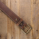 The Double Montana Steel Core- Distressed Steel Core Leather Belt 1.5"