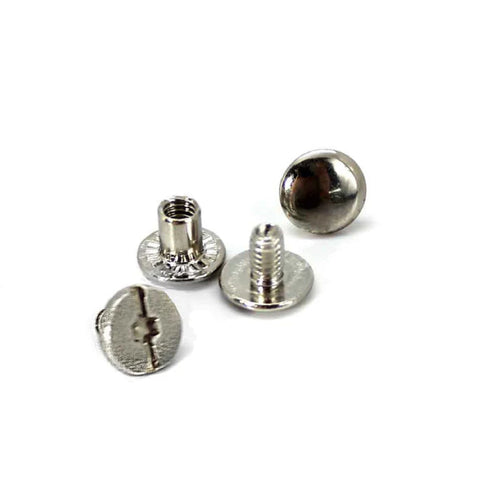 Set of Chicago Screws (2 Pack) - Polished Chrome