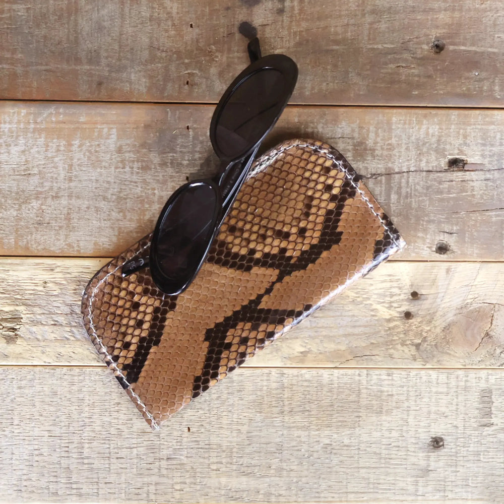 Python Caramel Glasses Case