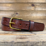 Rope Floral Brown Belt