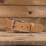 The Suede - Men's Leather 1.5" Dress Belt