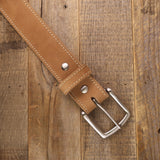The Suede - Men's Leather 1.5" Dress Belt