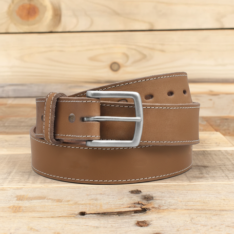 The Suede - Men's Leather 1.5" Dress Belt