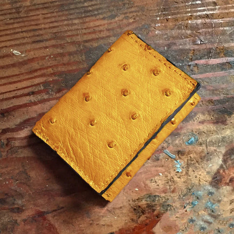 Ostrich Yellow Trifold