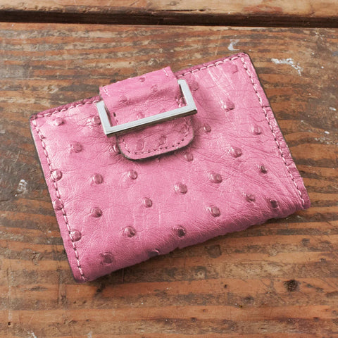 Ostrich Pink Women's Wallet