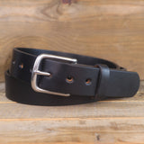 Men's Smooth Black Belt