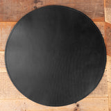 Black Round Mousepad