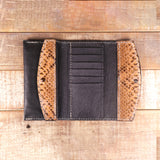 Python Caramel Clutch