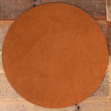 Dark Brown Round Mousepad