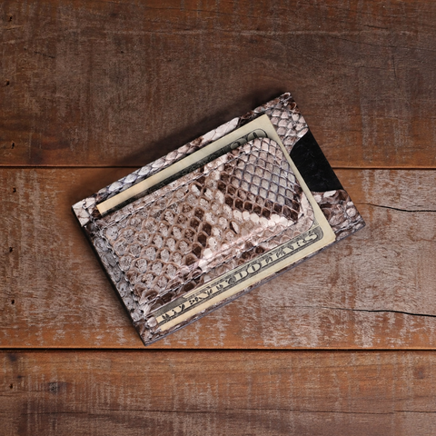 Python Opal Cash Clip