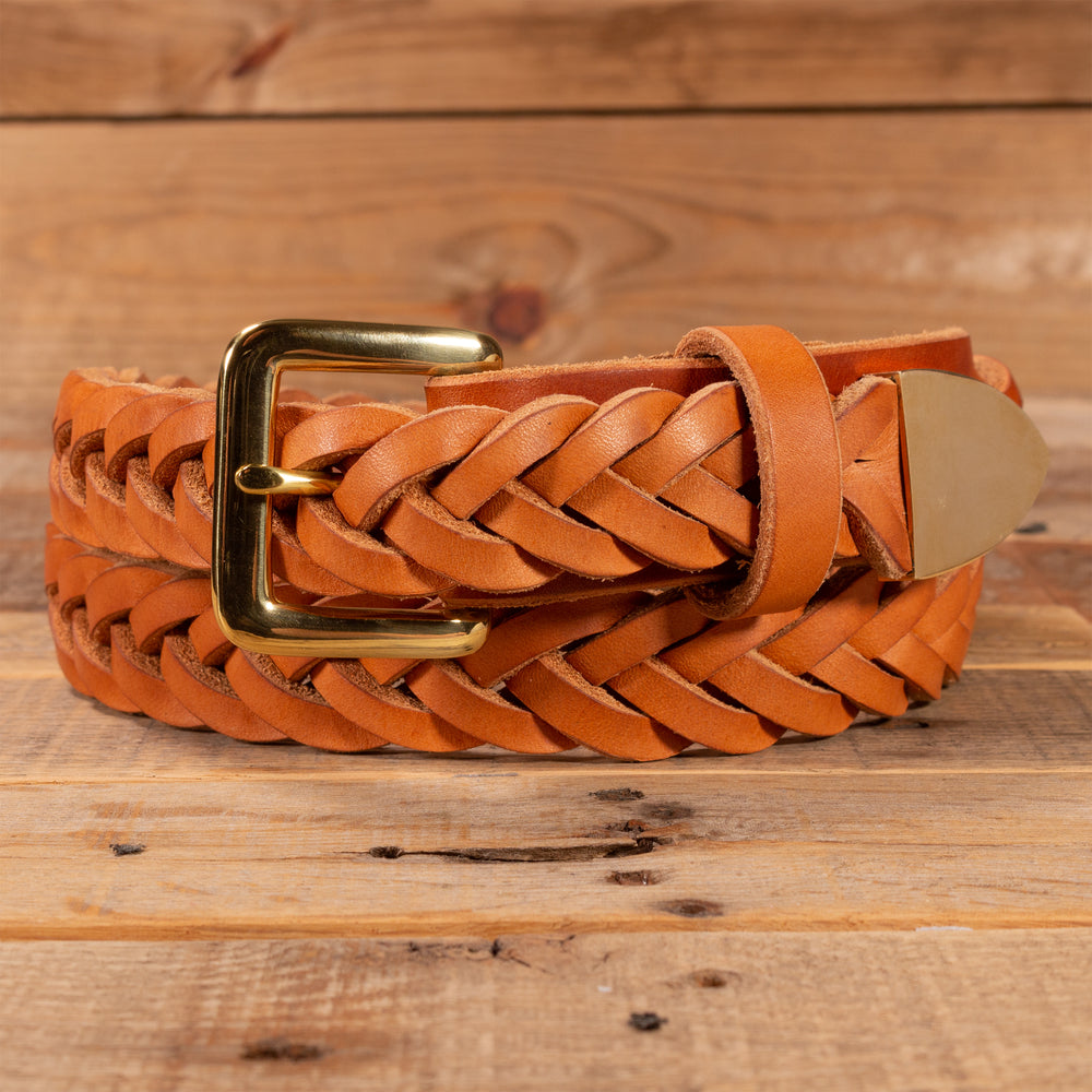 braided leather dress belt Braided Natural Dress Belt - Braided Natural Dress Belt