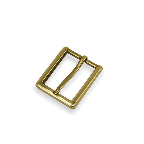 Solid Brass #8 Dress Buckle 1.25"