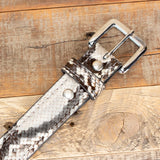 Python Natural Bifold and Leather Belt Bundle