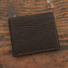 Amish Hand Made Black Shark Leather Billfold – Yoder Leather Company