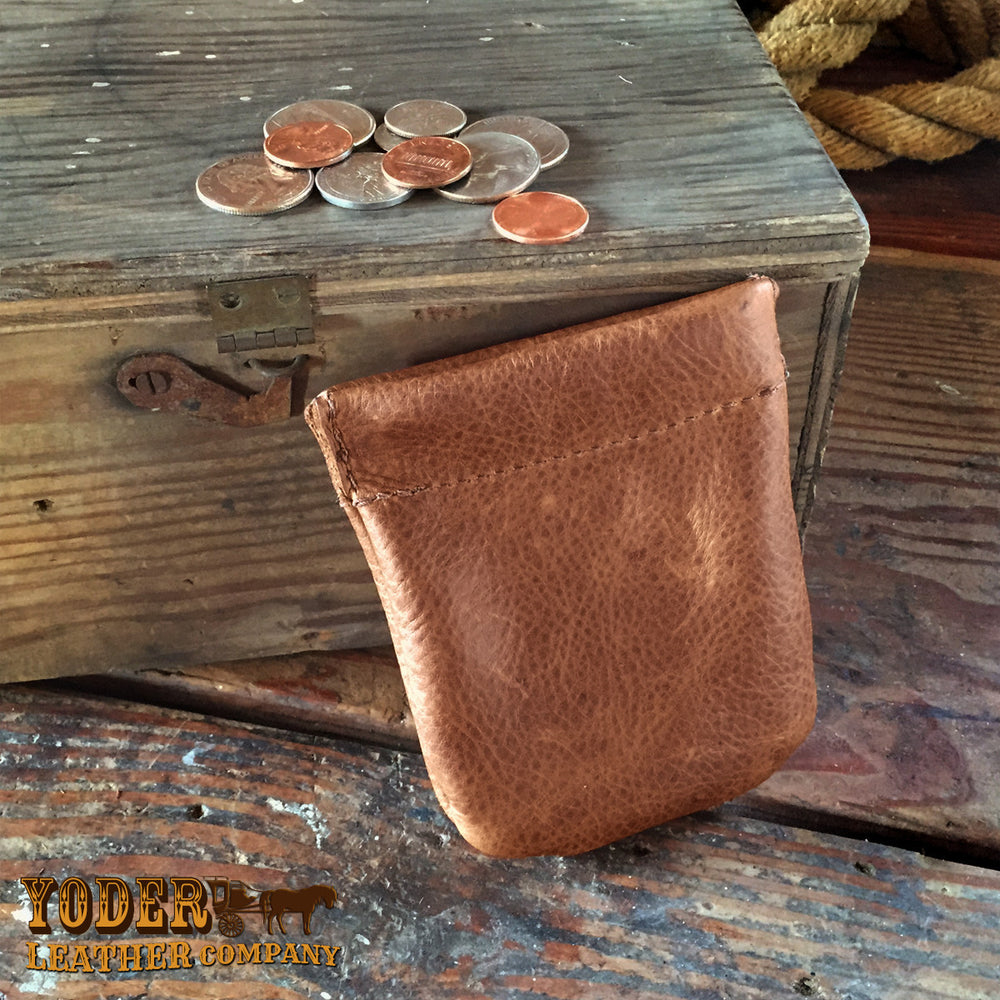 Women's Brown Cowhide Wallet – Yoder Leather Company