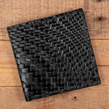 Basket Weave Black Hipster