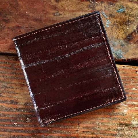 Brown Eel Jumbo Wallet