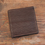 Brown Shark Hipster Leather Wallet 12 card slots