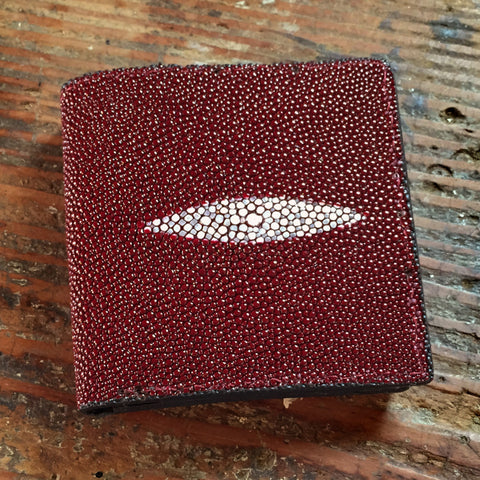 Red Stingray Jumbo Oversized Hipster Wallet 12 card slots