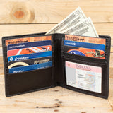 Alligator Brown ID Wallet