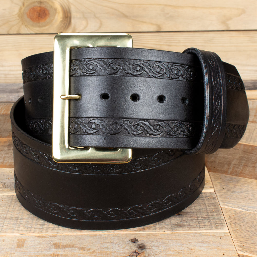 Santa Costume Belt - Solid Piece of Leather Handmade – Yoder Leather ...