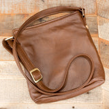 Brown Leather Handmade Purse