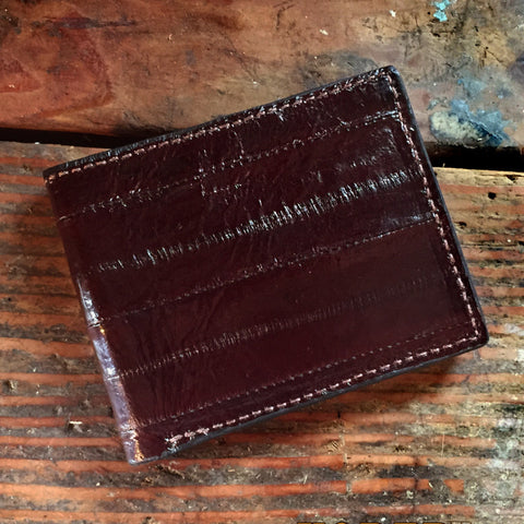 Brown Eel Leather