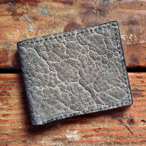 Gray Elephant Single Fold Wallet