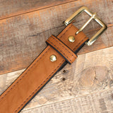 Brown Bison Gun Belt