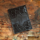 Amish made gator card holder