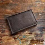 Black Cowhide Card Holder