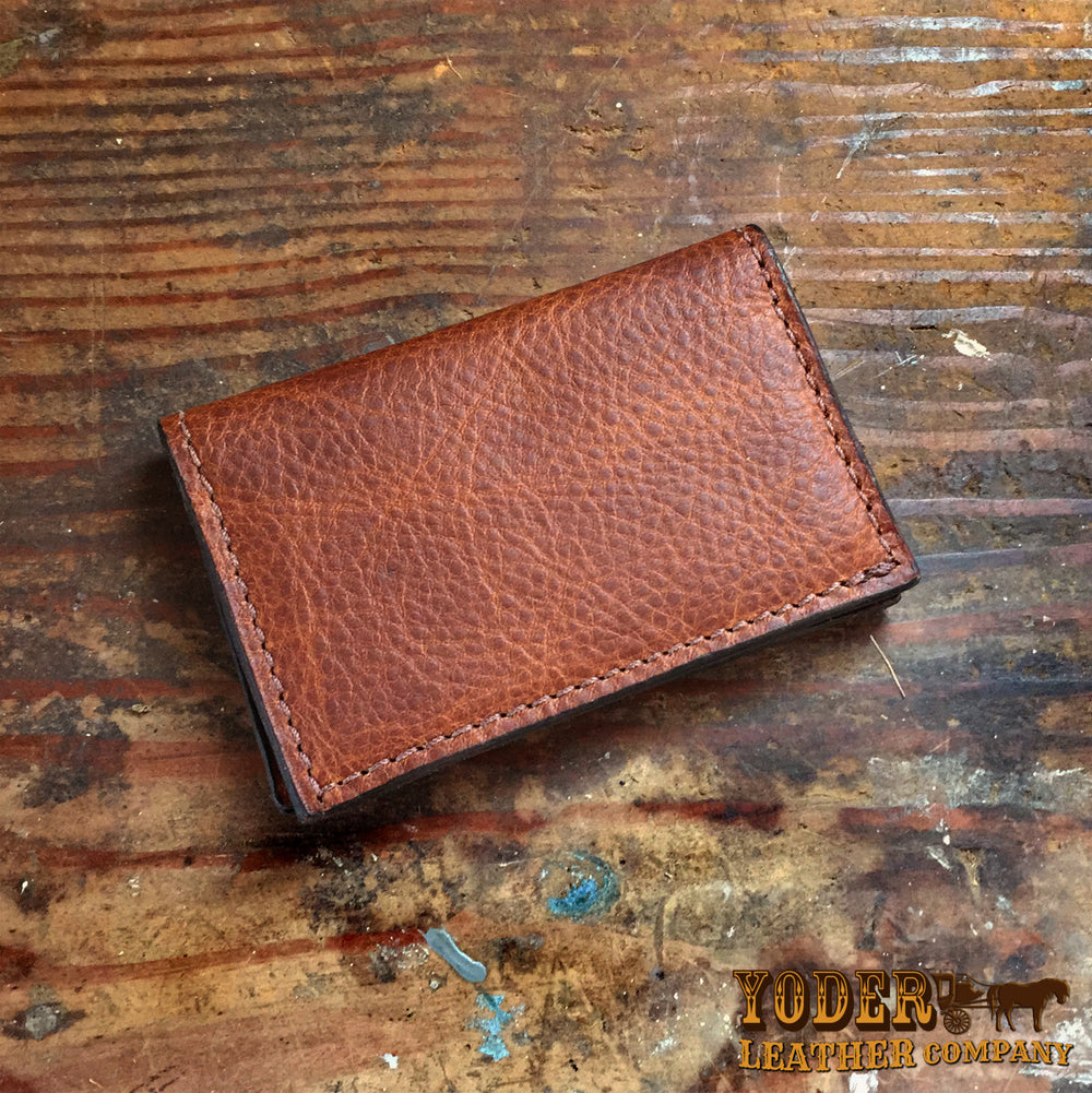 Ostrich Leather Business Card Holder Wallet for Sale Online