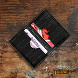 Black Eel Skin Credit Card Wallet