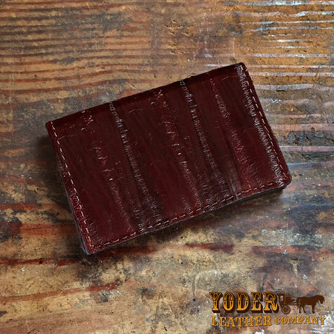 Brown Eel Credit Card Wallet