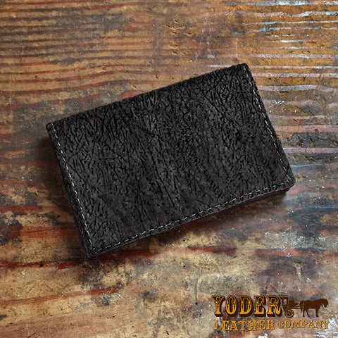 Hippo Hide Leather Credit Card Holder