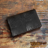 Lizard Leather Credit Card Wallet