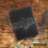 Black Shark Skin Credit Card Holder