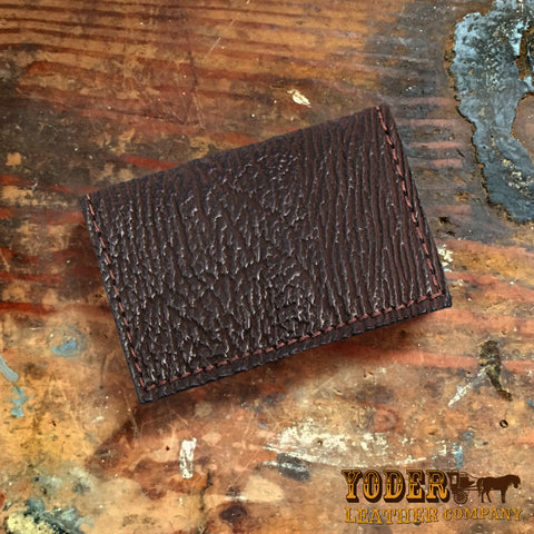 Shark Skin Business Card Wallet