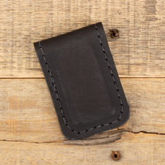Kangaroo Black Cash Clip-Yoder Leather Company
