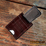 Brown Eel Leather Wallet