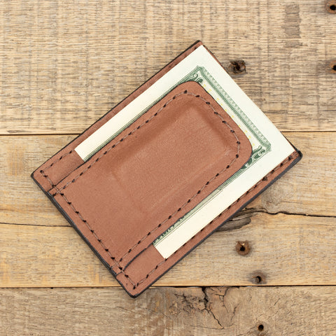 Tan Kangaroo Money Clip Wallet