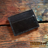Money Clip Lizard Leather Wallet