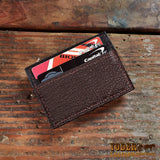 Shark Skin Magnetic Money Clip Wallet