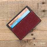 Red Leather Stingray Wallet